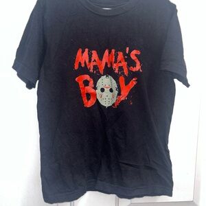 Black Graphic Kids T-Shirt